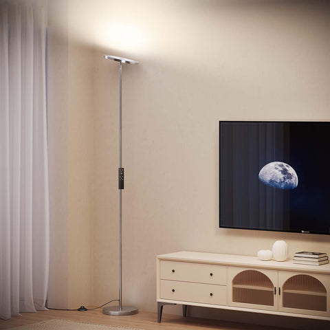 SUNMORY floor lamp dimmable color temperature for tailored ambiance.