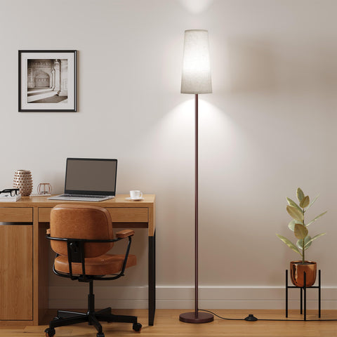SUNMORY floor lamp E26 socket compatibility offers bulb versatility for any room.