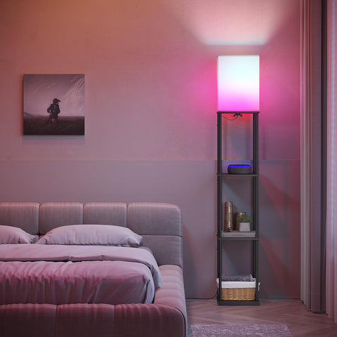 SUNMORY fabric shade provides soft, eye-friendly illumination