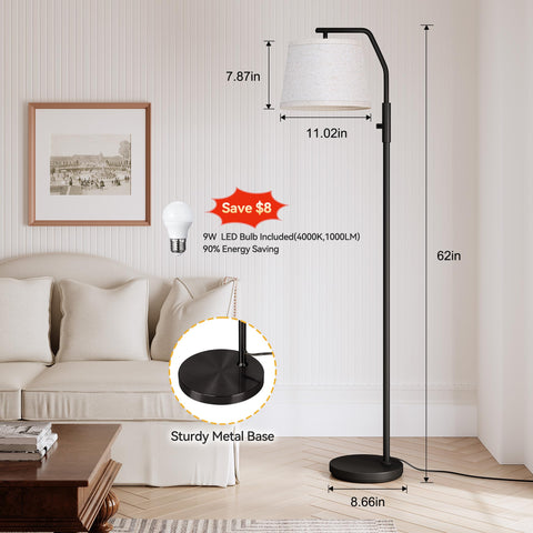 SUNMORY sturdy base provides stable support in busy homes.