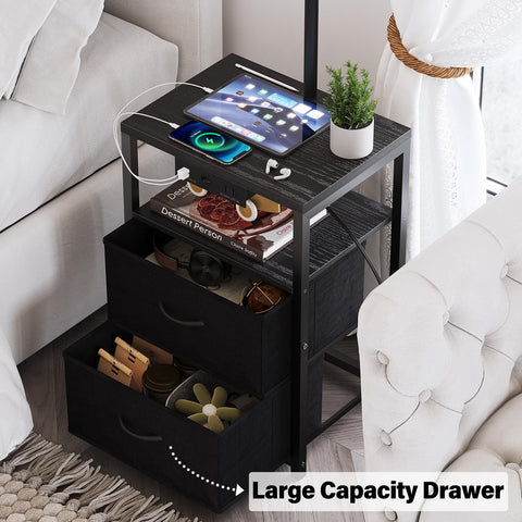 SUNMORY drawer-open view highlights durable storage and easy access to essentials.