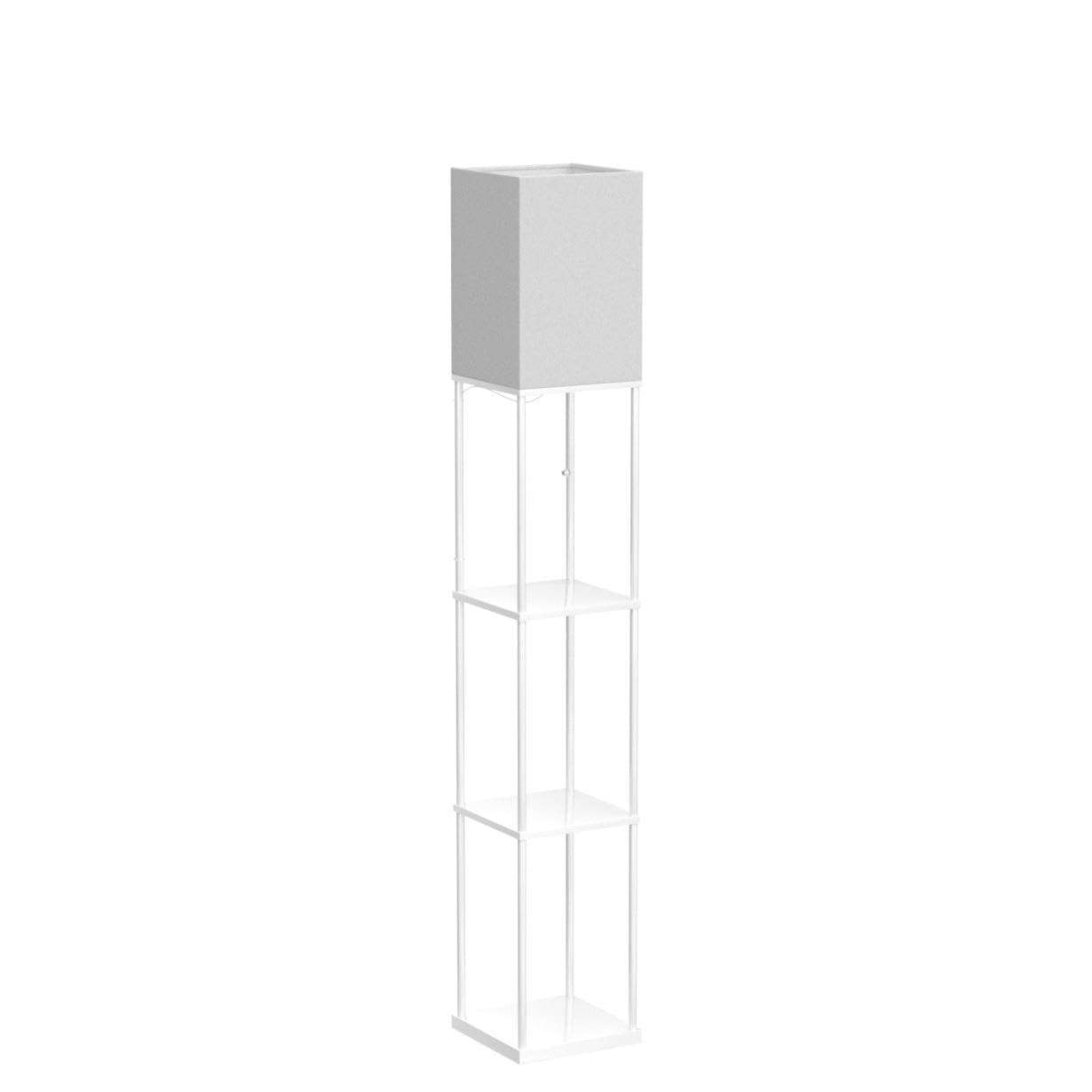 SUNMORY shelf floor lamp in living room corner for stylish lighting