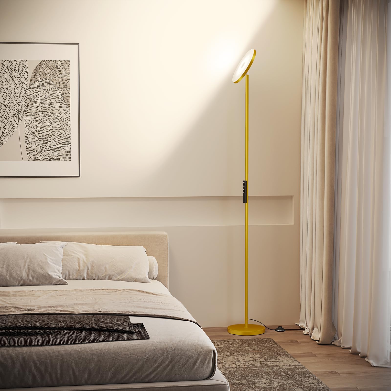 SUNMORY slim-profile design blends with modern decor.