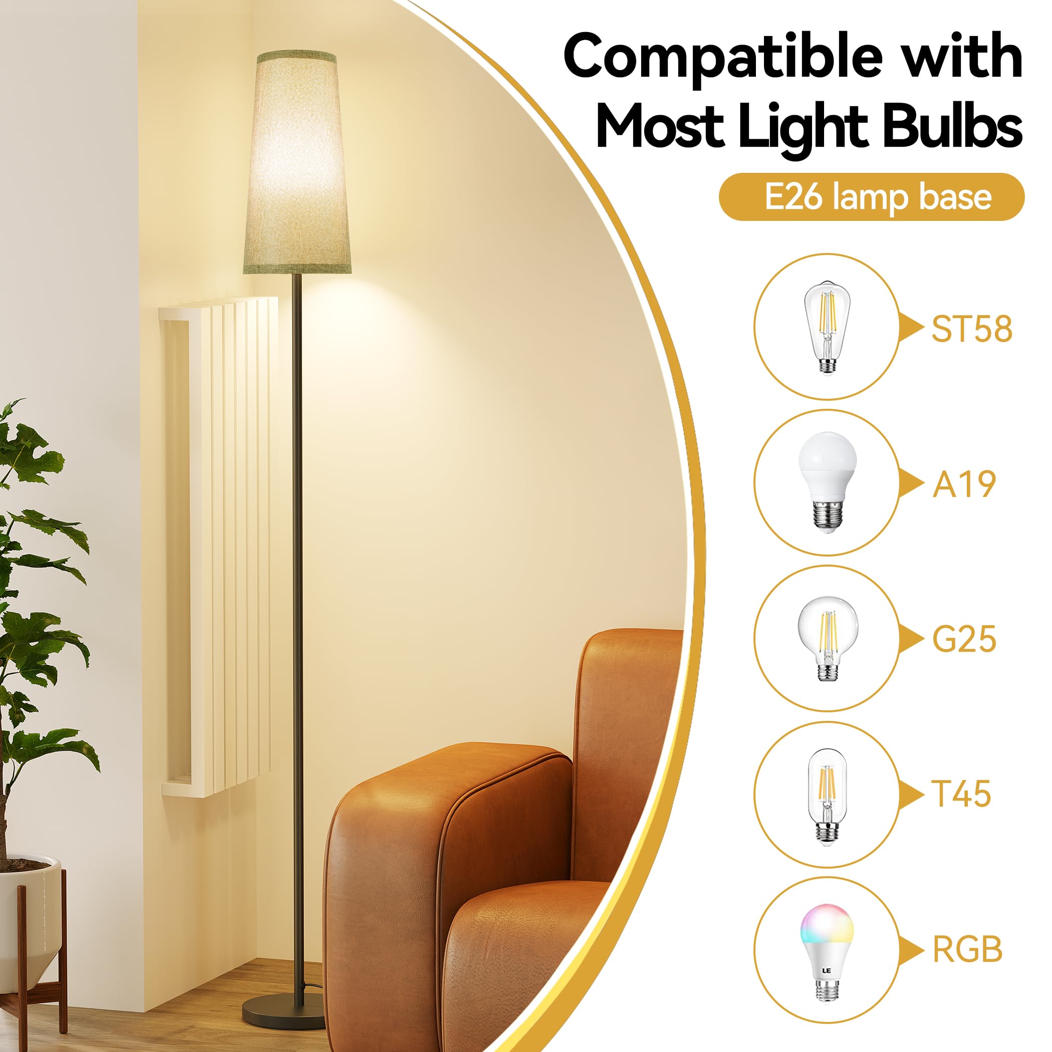 SUNMORY slim-profile design fits tight corners and small spaces.
