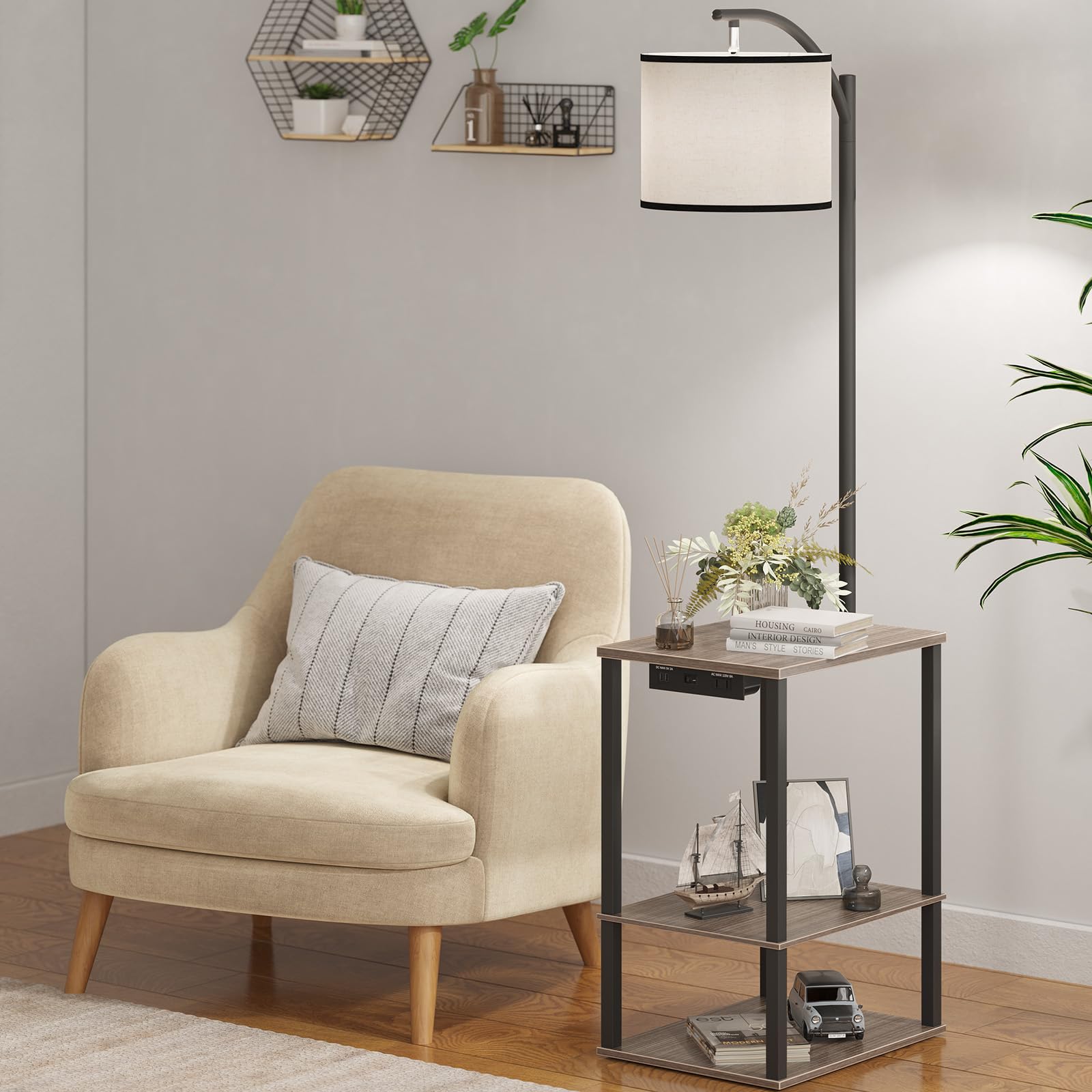 SUNMORY sturdy wood frame emphasizes durability and stability.