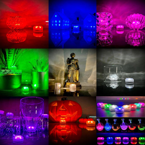 Sunnyes wedding table centerpiece LED light for ambient glow