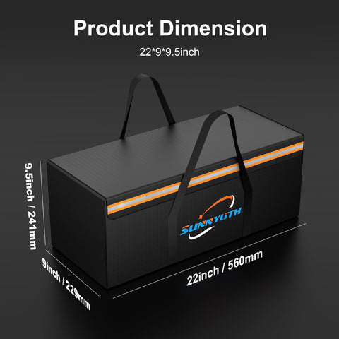 SunnyLith logo detail captures bright branding and outdoor-ready vibe