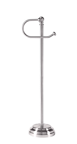 SunnyPoint Classic freestanding tissue holder enables quick, tool-free setup.
