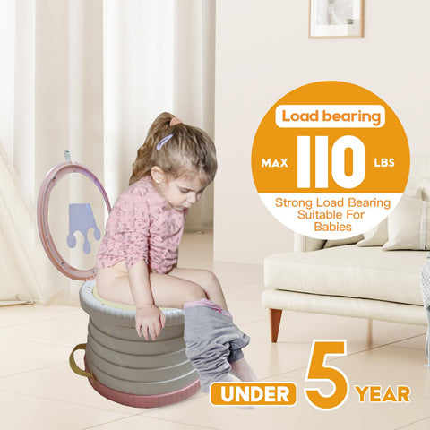 SunnySmile non-toxic ABS emergency toilet suitable for car and camping.