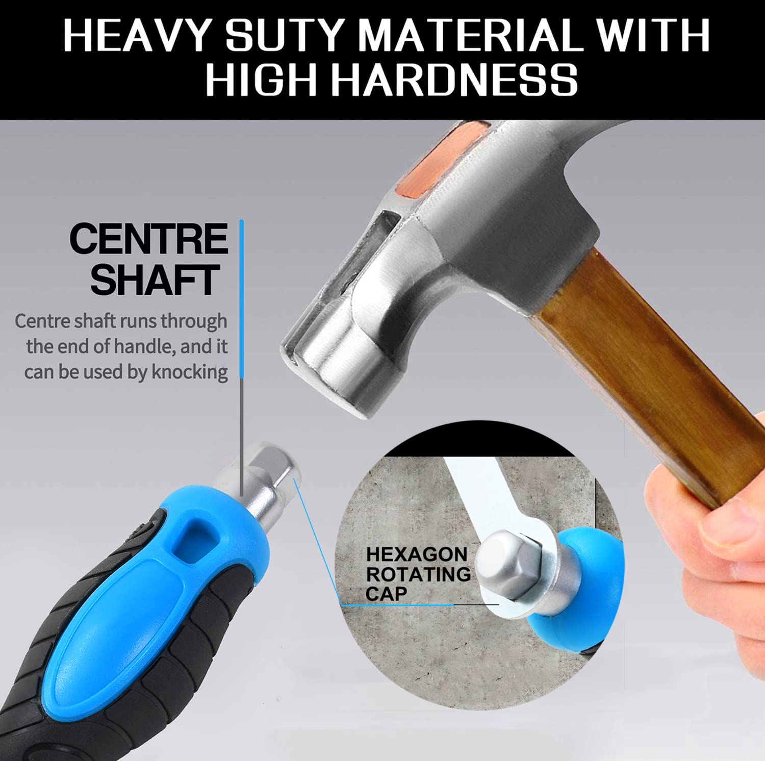Sunplux heavy-duty blade rated 80HRC for tough tasks