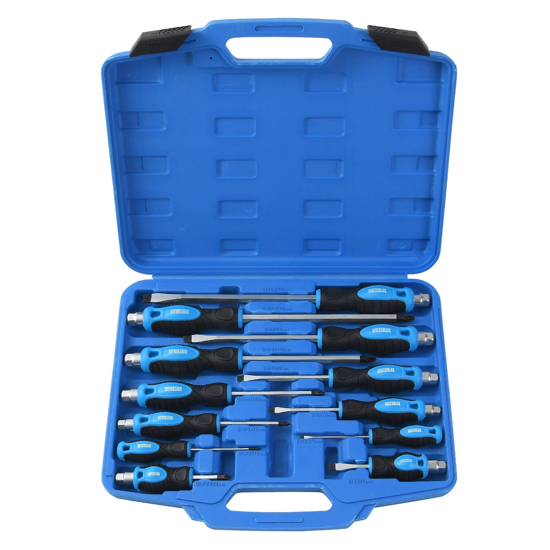 Sunplux Phillips screwdriver sizes 75–200 mm for varied fasteners