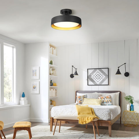 SunRider semi-flush mount easy-clean design simplifies maintenance