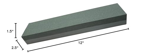 SUNRISE sharpening stone in use, wet or oil setup for versatile knife and tool sharpening.