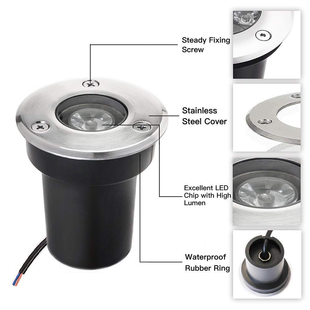 SUNRIVER outdoor light for decks and steps provides reliable IP67 protection
