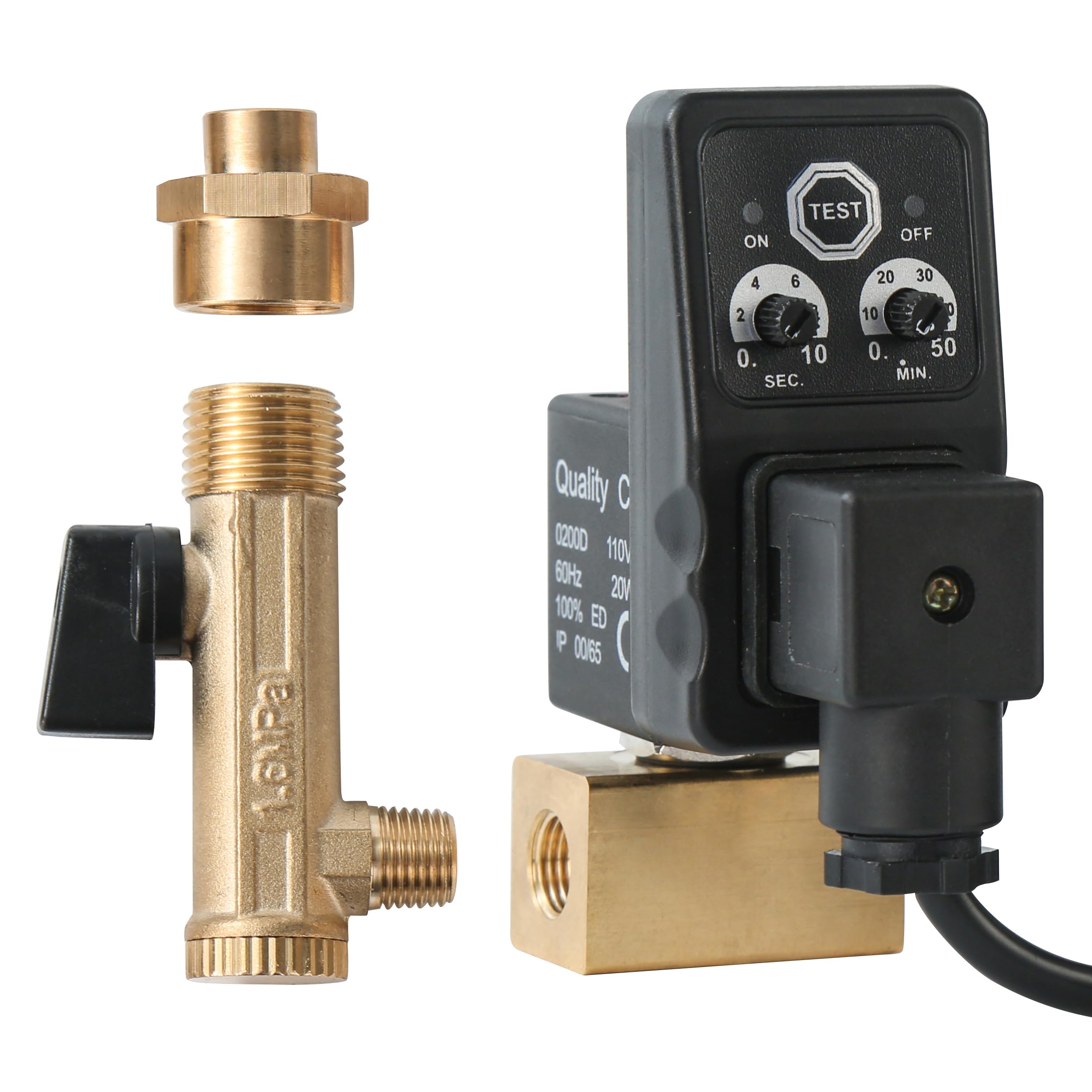 SUNROAD braided steel drain tube connection for durable routing