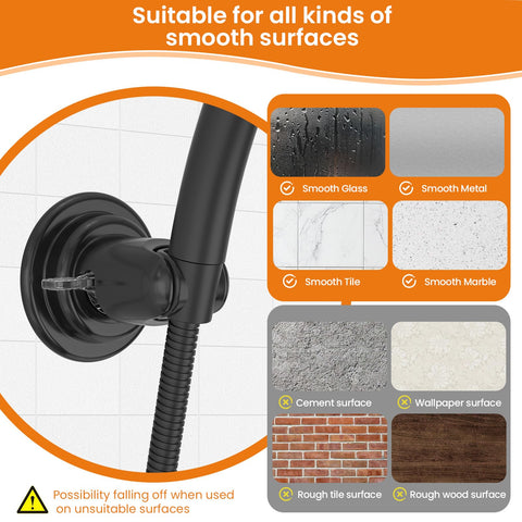 Sunschois black finish adds a sleek bathroom look