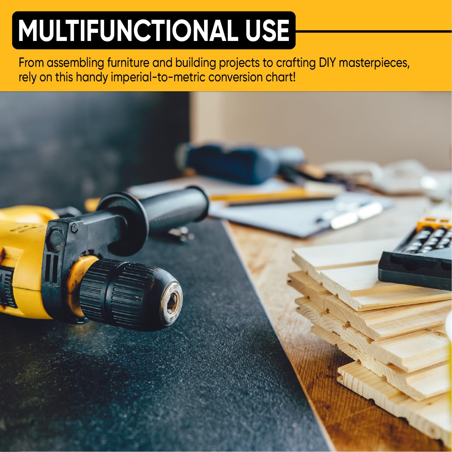 Sunsella inch to millimeter table detail highlights easy conversions during woodwork
