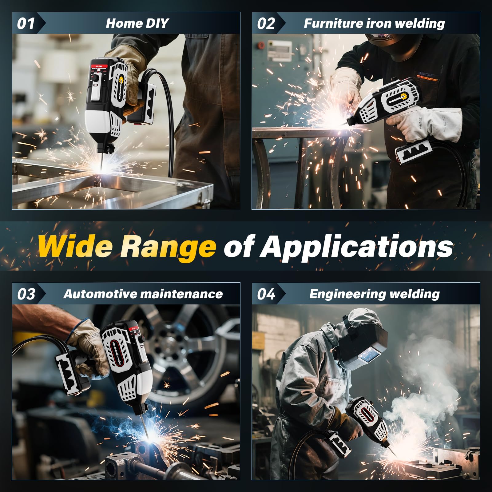 SUNSIMIAO hot-start and anti-stick features for smooth arc starts