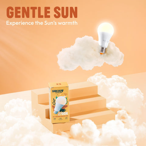 Sunsy Shine eye-comfort dimmable lighting reduces eye strain during work