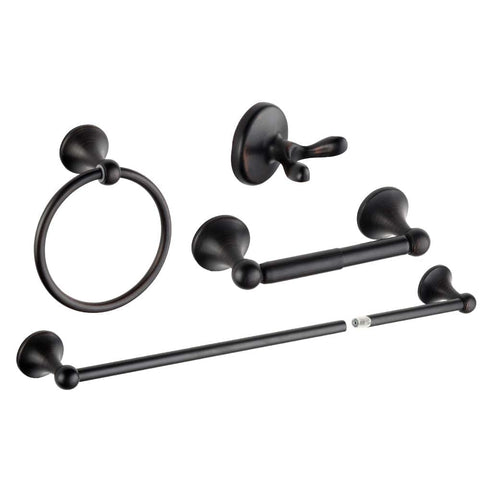 suntai 4-piece set shown in-use in a contemporary bathroom