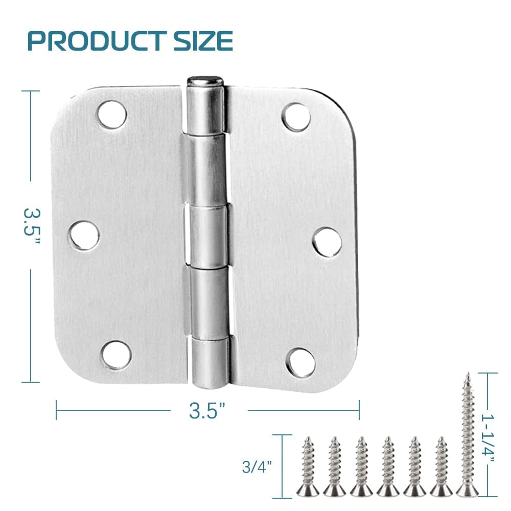 SUNTAI satin nickel hinge with brushed finish highlights ease of use and style