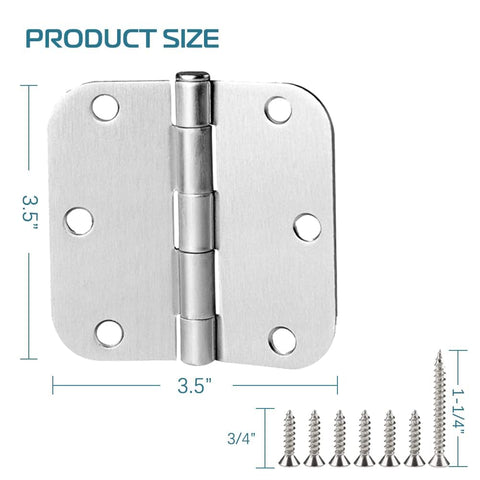SUNTAI satin nickel hinge with brushed finish highlights ease of use and style