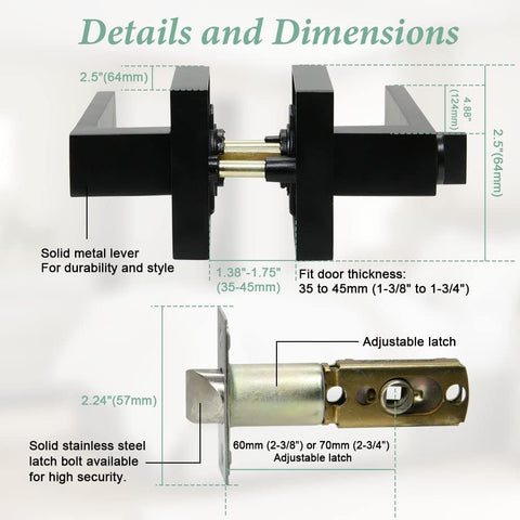 SUNTAI US-standard strike plate compatibility for quick replacement