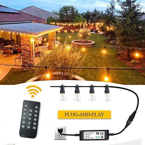 SUNTHIN outdoor dimmer waterproof design resists weather during gatherings.