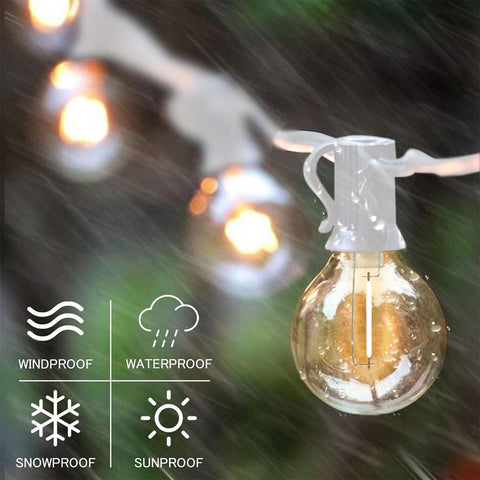 SUNTHIN waterproof outdoor lighting suitable for year‑round garden and patio use