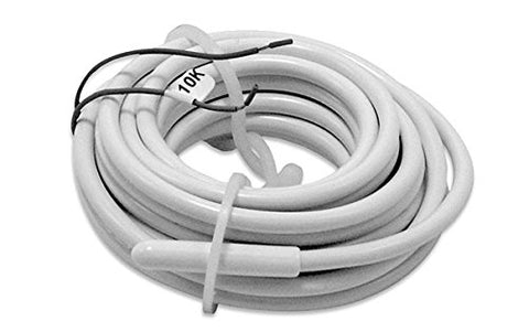 SunTouch insulated 10K floor sensor wire, gray, 15 ft, precise sensing for SunStat