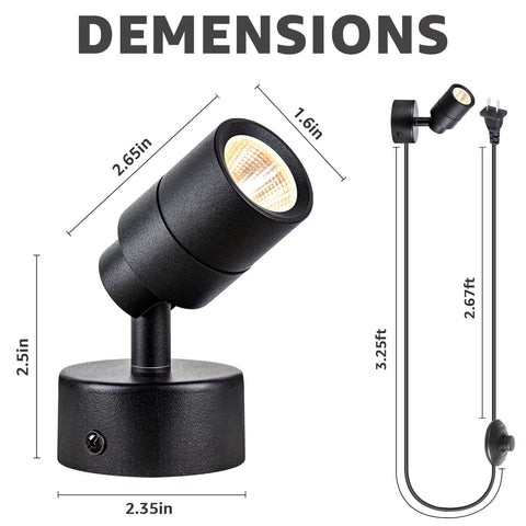 SUNVIE 90-degree adjustable head lets precise lighting direction