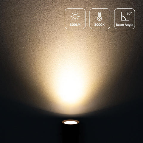 SUNVIE 3000K warm white glow creates cozy ambience