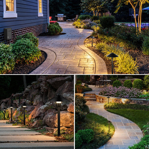3W LEDs emit 150lm for bright, efficient pathway lighting