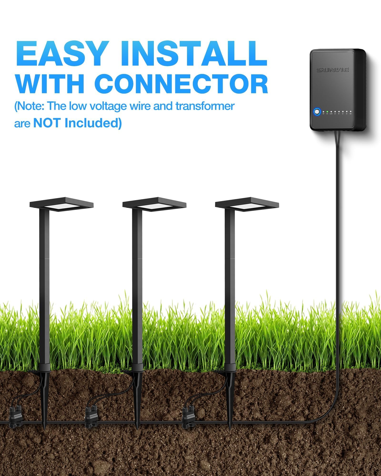 SUNVIE 50,000-hour lifespan reduces maintenance and replacement needs