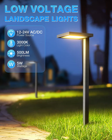 SUNVIE anti-glare diffuser delivering comfortable garden illumination