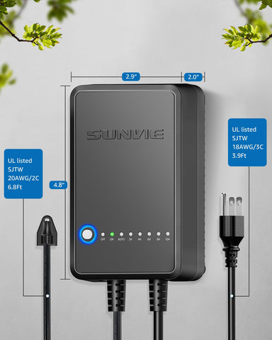 SUNVIE dusk-to-dawn auto mode for hands-off landscape lighting