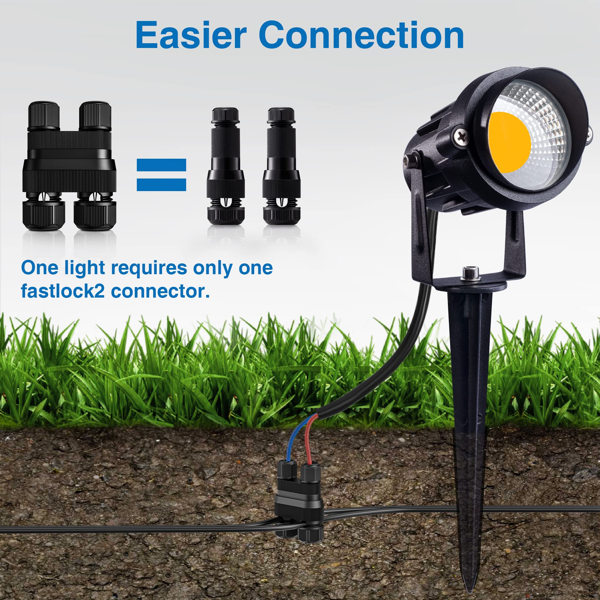 SUNVIE Fastlock2 installation demo illustrates quick, tool-free wiring.