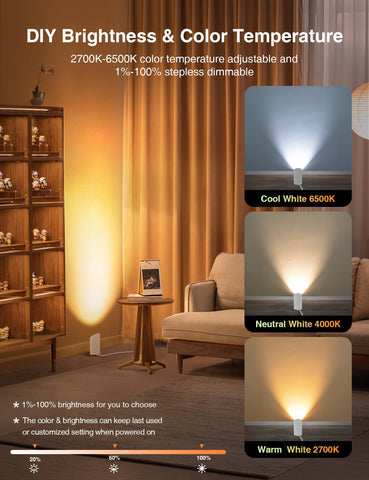 SUNVIE uplight with DIY scenes and music-sync for party atmospheres.