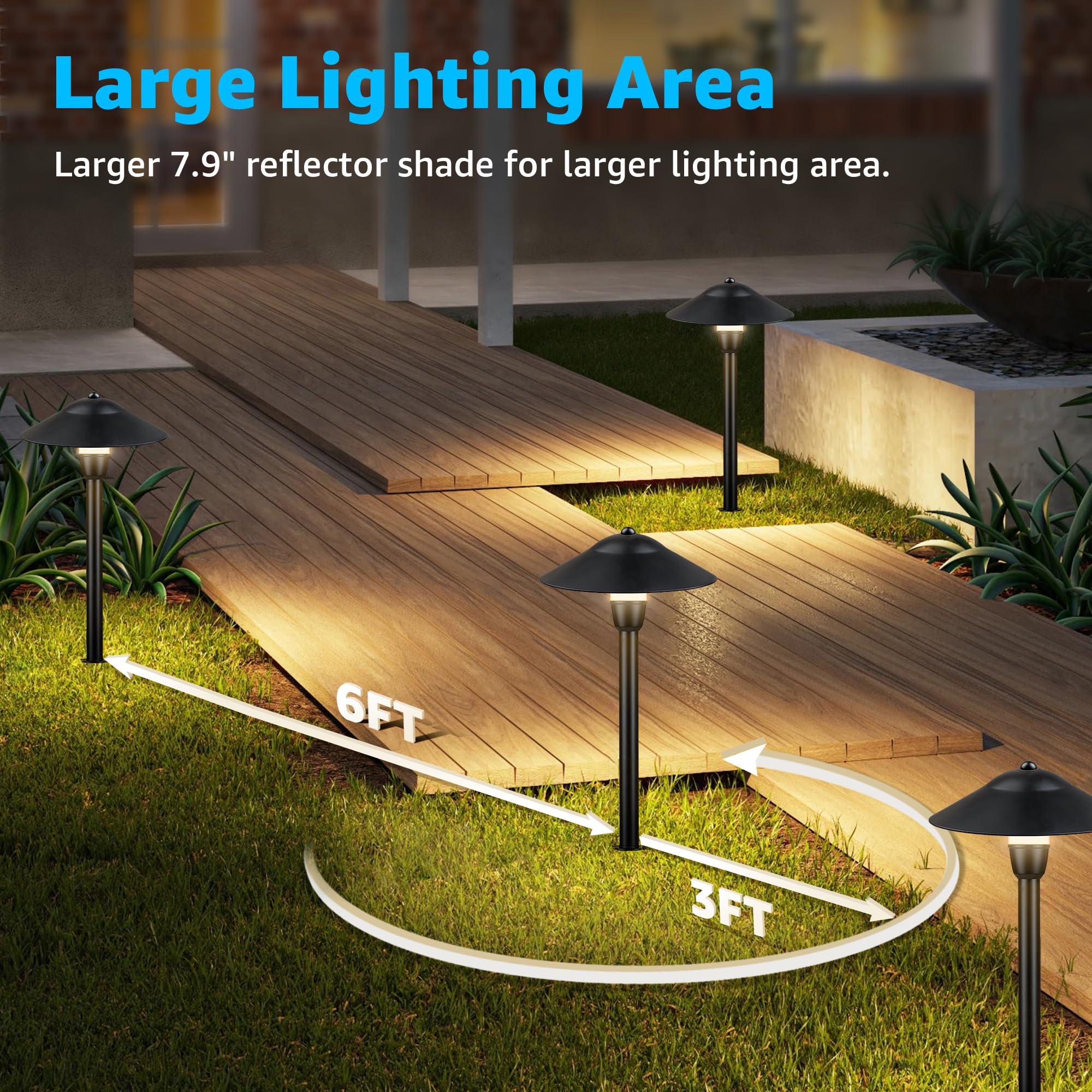 SUNVIE ground stake for quick outdoor installation