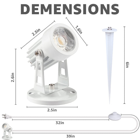 SUNVIE indoor accent light ideal for living room detailing.