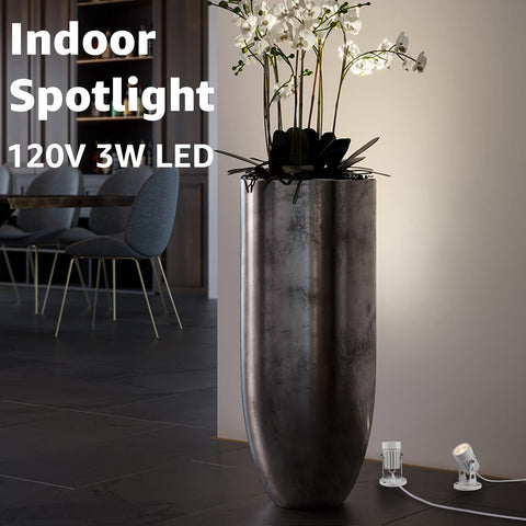 SUNVIE plant spotlight wall-mount design enables flexible placement.