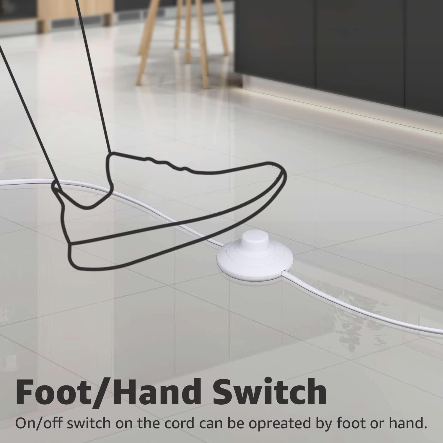 SUNVIE light with 90-degree adjustable beam for flexible setup