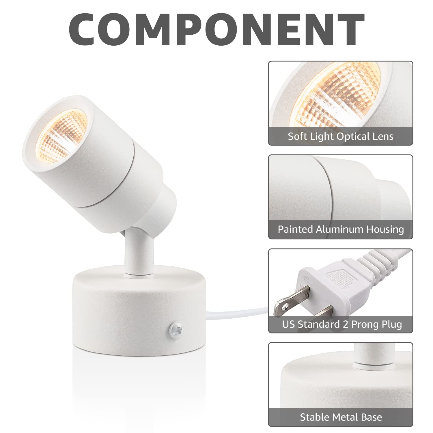 SUNVIE foot switch on cord for easy on/off control