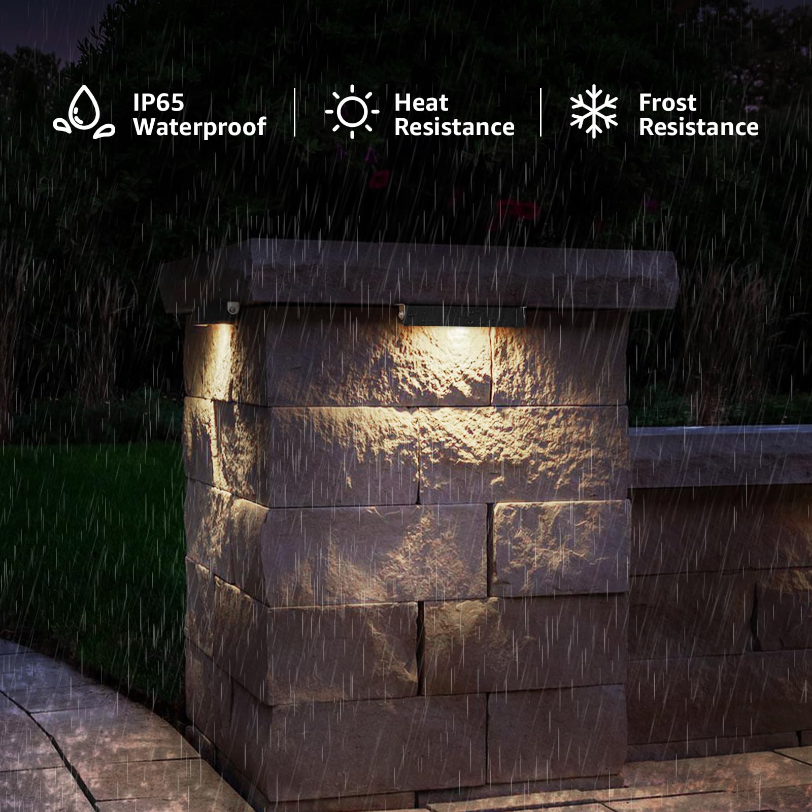SUNVIE low voltage landscape lighting is DIY-friendly with connectors.