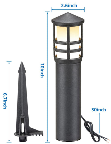 SUNVIE pathway light with 50,000-hour service life for long-term outdoor lighting