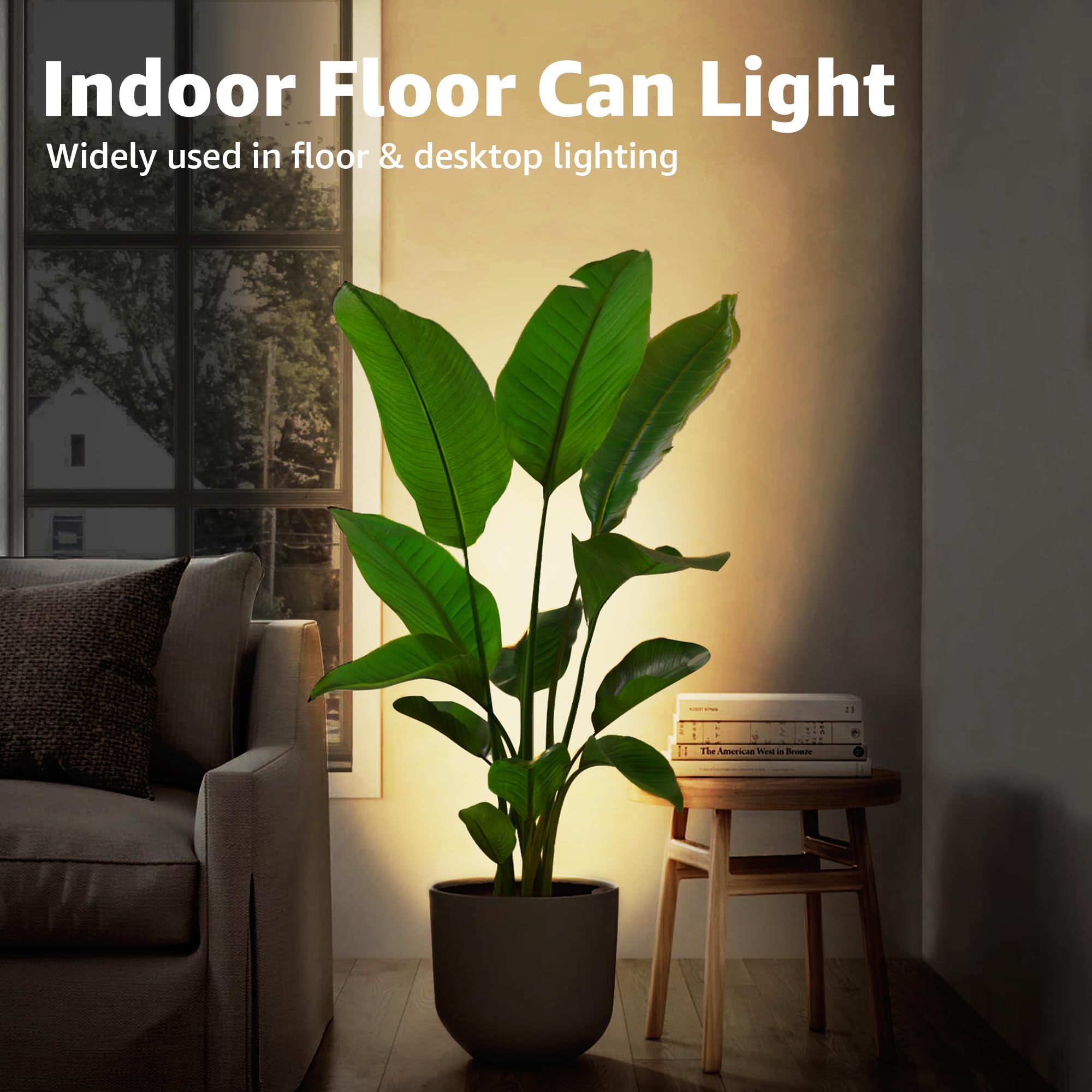 Sunvie uplight with UL listed foot switch for easy control