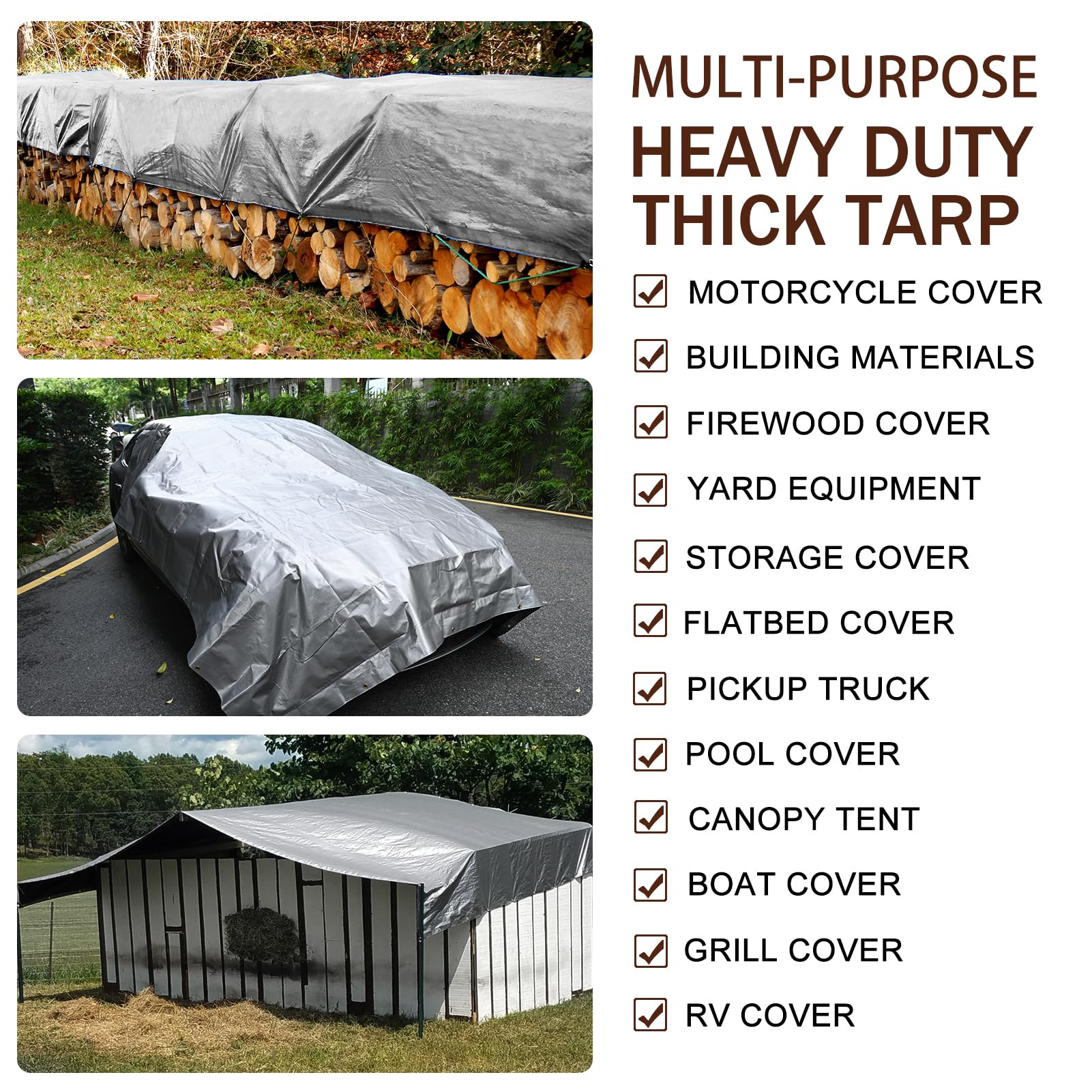 Sunvigor tarp camping canopy setup showcases versatile shelter for outdoor recreation.