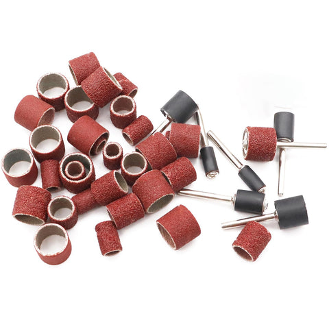 Sunxeke sanding drum 320 grit ideal for even, controlled shaping.