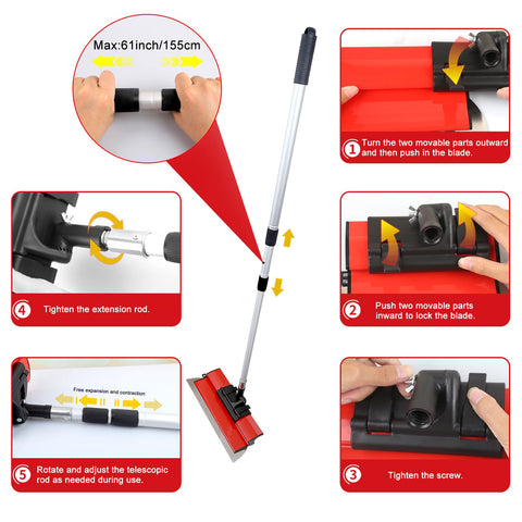 Suokoun 32-inch skimming blade for extended ceilings and large walls.