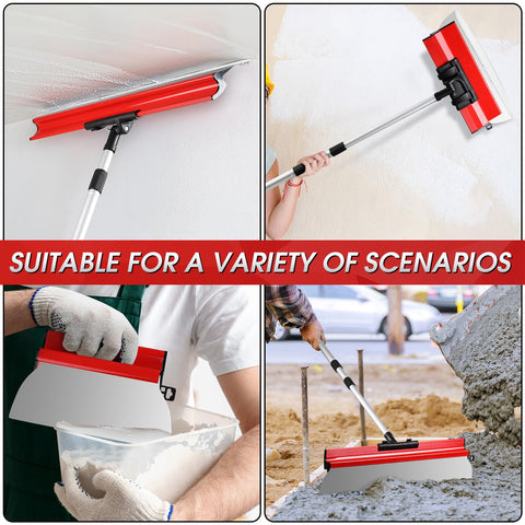 Suokoun ergonomic non-slip grip for comfortable control during finishing tasks.